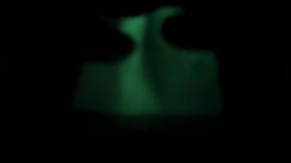 シート上をペン先でこする